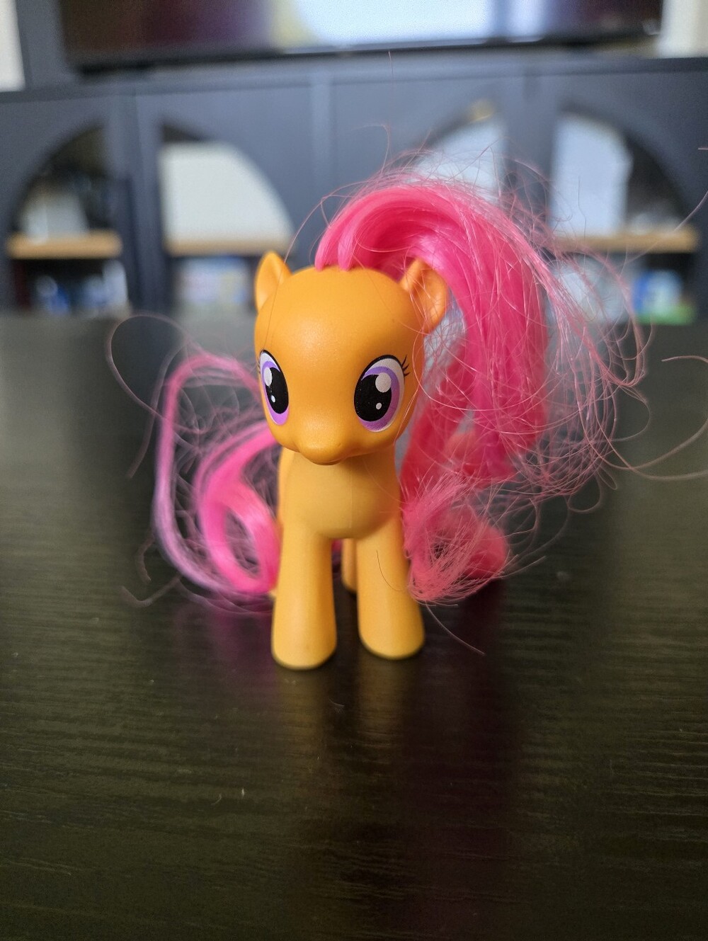 Hasbro My Little Pony Scootaloo Filly Cutie Mark Crusaders G4 MLP 2010 2.5" - Picture 2 of 8
